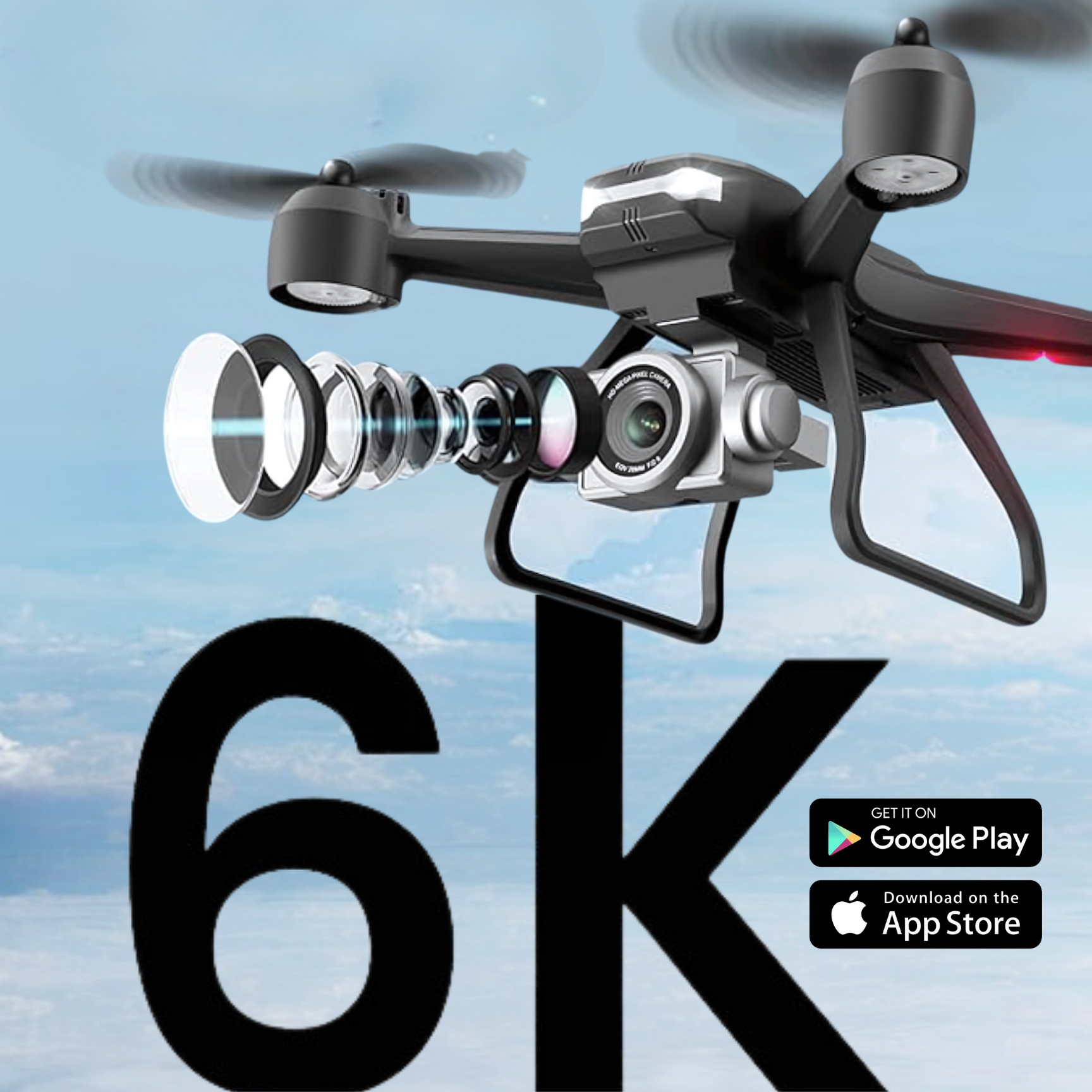 EVA Pro - Drönare 6K
